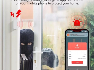 Détecteur de fenêtre de porte intelligent