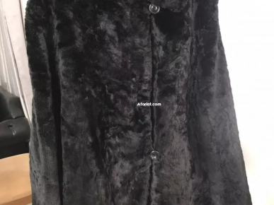 manteau fourrure noir manteau fourrure noir