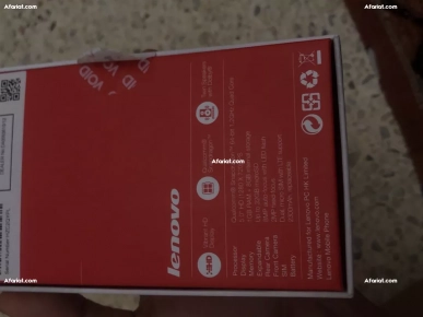 smartphone a6000 lenovo cacheté
