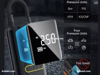 compresseur d'air portable rechargeable pour  pneus