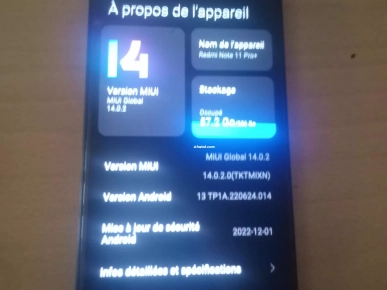 Redmi note 11pro+