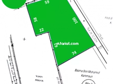 Terrain à vendre Taniour Km 13,5 Terrain à vendre Taniour Km 13,5