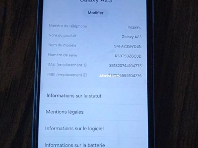 Samsung A23 bonne occasion