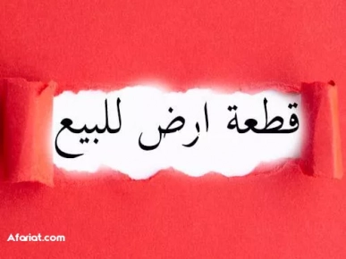 ارض للبيع القصرين ارض للبيع القصرين