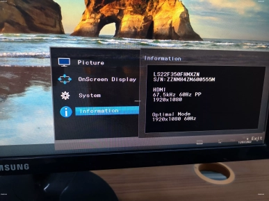 Ecran PC Samsung Full HD 22 pouces