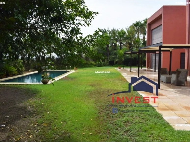 villa meublée avec vue panoramique sur le Golf de Gammarth