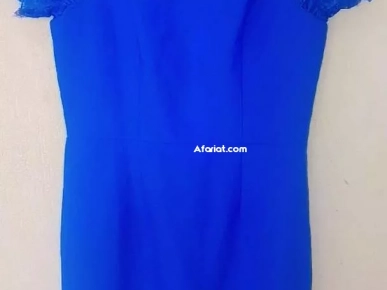 Robe de soirée bleu roi
