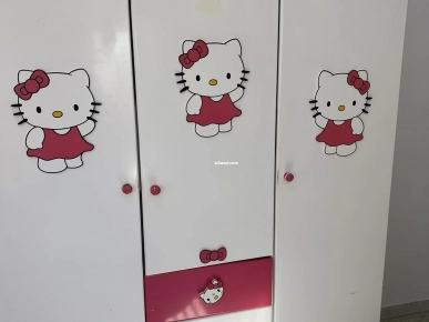 chambre de nuit hello kitty pour fillette