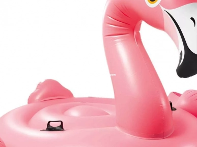 bouée flamant rose géant 100kg marque intex