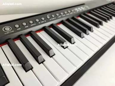 Piano a clavier 61 touches durable avec écran..