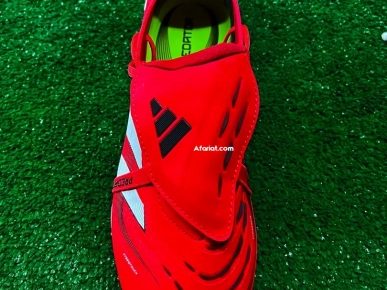 Adidas Predator Elite FG PURE VICTORY - RED / BLANC / NOIR