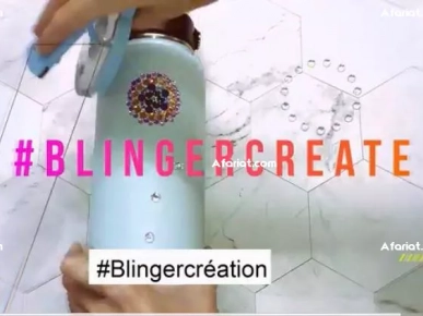 Bling Bling Hair Bedazzler Kit avec 180 strass