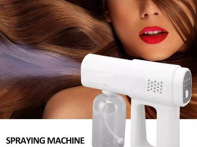 Pistolet désinfectant portable sans fil avec écran tactile