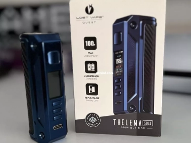 Vape Thelema Solo + Atomiseur Blotto Single Coil RTA Vape Thelema Solo + Atomiseur Blotto Single Coil RTA