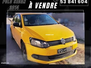 à vendre voiture polo sedan 2014