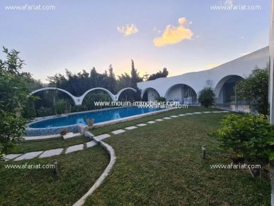 VILLA SOUZANE Hammamet Route Birebouegba AV1564