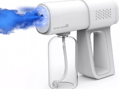 Pistolet désinfectant portable sans fil avec écran tactile