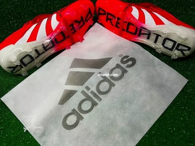 Adidas Predator Elite FG PURE VICTORY - RED / BLANC / NOIR