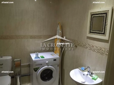 Rez-de-chaussée S+3 meublé à Ain Zaghouan Nord ZAL3148