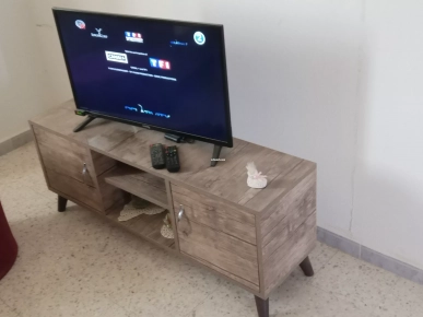 Salon+table+TV +récepteur+table de tv