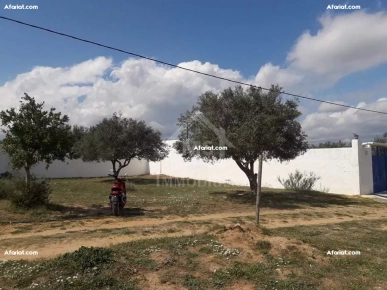 à vendre un superbe TERRAIN à HAMMAMET SUD