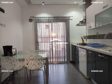 Appartement S+2 meublé aux Jardins de Carthage ZAL1300