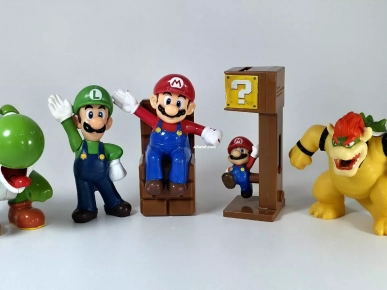 lot figurines Mario lot figurines Mario