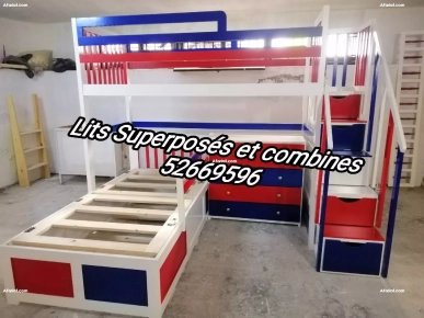 Lits Superposés & Combiné