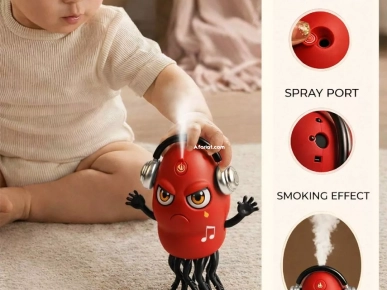 Calamar dansant électrique à détection de gravité