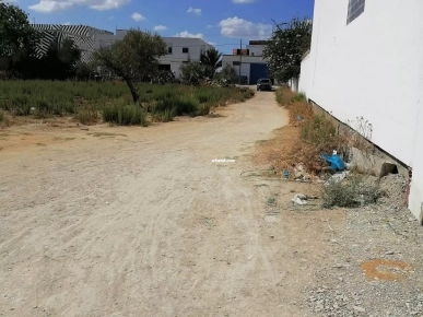 La marsa bhar lazreg A vendre terrain clôturé