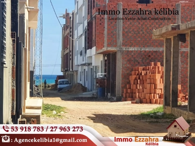 une maison inachevéé à 50m de la merveilleuse plage #ezzahra