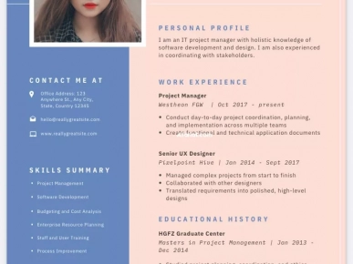cv canadien ou cv français ou tunisien
