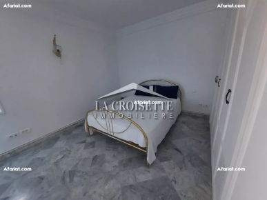 Duplex meublé S+3 avec terrasse vue mer à Sidi Bou Said MDL0346