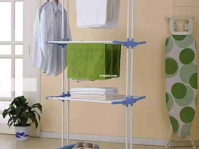 Sèche linge à 3 Niveaux avec Cintre Multifonction