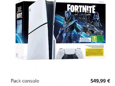 Playstation 5 slim cachetée