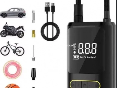 compresseur d'air portable rechargeable pour  pneus