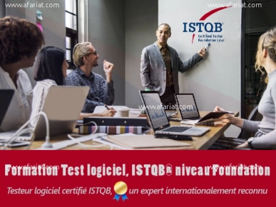 Devenez Testeur logiciel certifié ISTQB Devenez Testeur logiciel certifié ISTQB