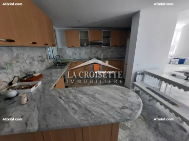 Duplex meublé S+3 avec terrasse vue mer à Sidi Bou Said MDL0346