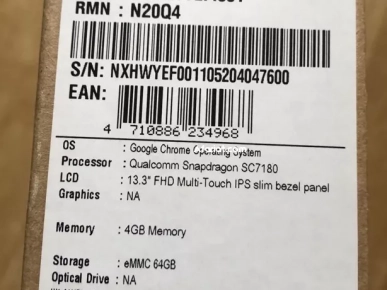 Acer Chromebook Spin 513 CP513-1H-S64V neuf