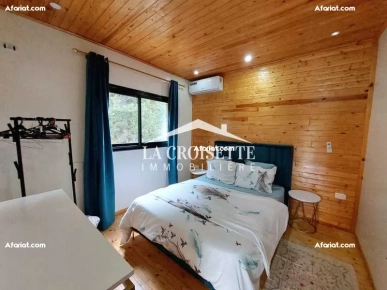 Chalet indépendant S+2 meublé à La Soukra MAL1360