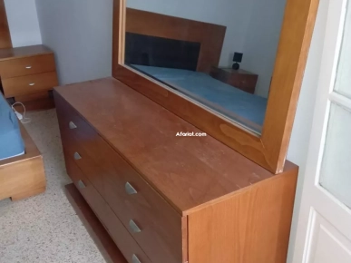 chambre à coucher en bois massif