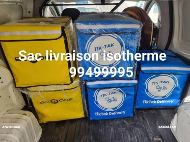 Sac livraison food isotherme Tunisie