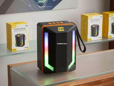 Portable Bluetooth Speaker With LED Light