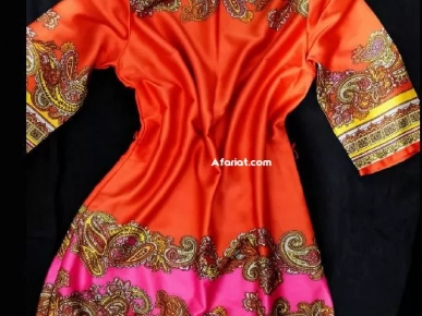robe satiné