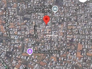 Terrain de 743 m² Rte tunis km 5