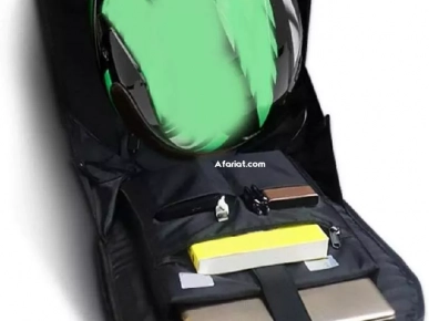 Sac à dos avec yeux LED avec Bluetooth