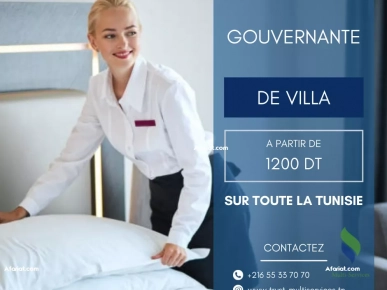 DES GOUVERNANTES DE VILLAS A CHOTRANA DES GOUVERNANTES DE VILLAS A CHOTRANA