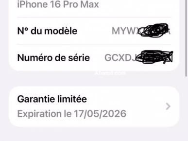 iPhone 16 pro Max