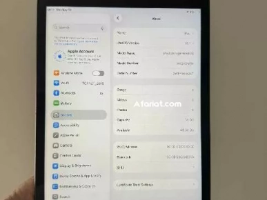 iPad 9e génération 10.2 2021 l'État comme neuf