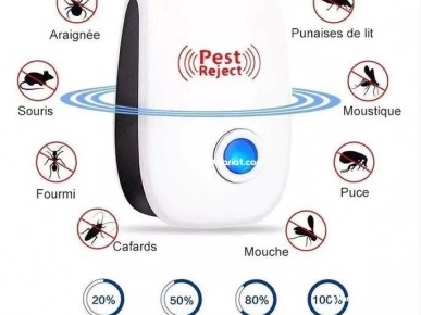 طارد الفئران و الحشرات بتقنية الموجات الفوق الصوتية الأكثر طلبا